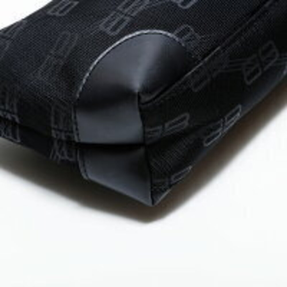 Balenciaga logo canvas shoulder bag black - Picture 6 of 13